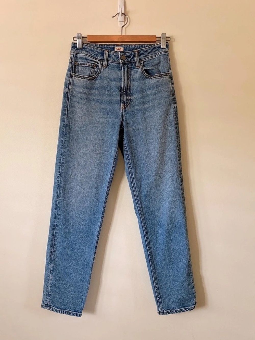 Faherty Straight Leg Jeans in Blue 26